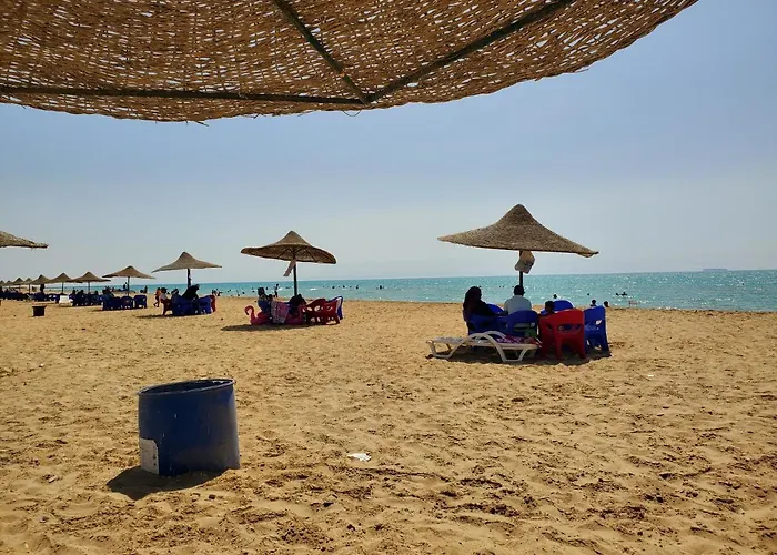 Apartment شالية مكيف غرفتين,ولفنج ,وحمام كامل, وتراس يرى البحر قرية بلوا لاجون 2 ليله اقل حجز عائلات فقط من فضلك *