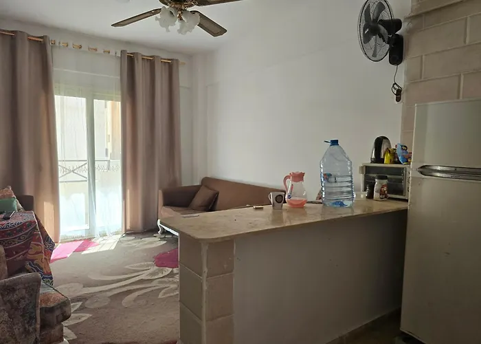 Apartment شالية مكيف غرفتين,ولفنج ,وحمام كامل, وتراس يرى البحر قرية بلوا لاجون 2 ليله اقل حجز عائلات فقط من فضلك